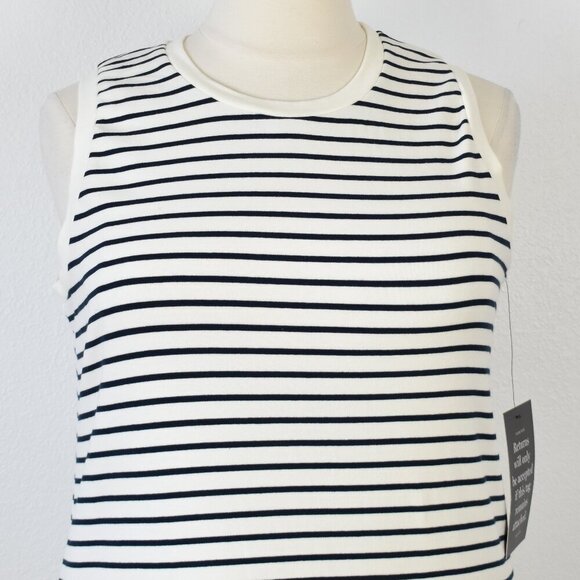 Pomander Place Navy Stripe Gio Maxi Dress NEW - XXL - Picture 2 of 10